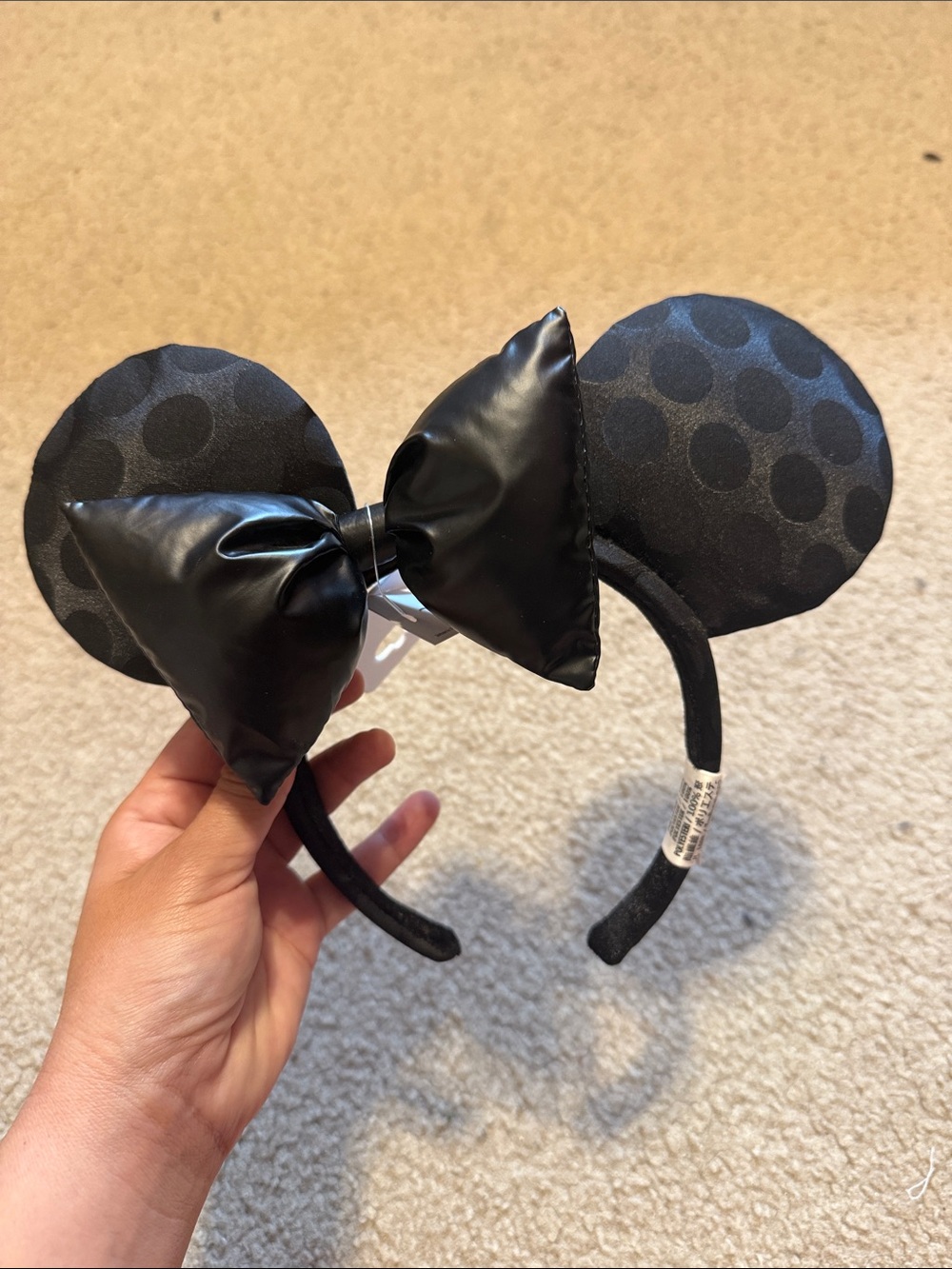 Disney Black Minnie Ears Headband